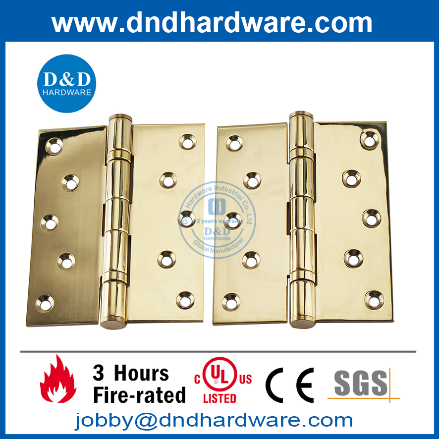 CE marqué en laiton polonais SS304 Hardware de porte en bois