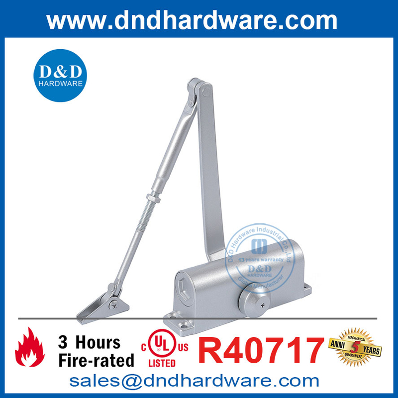 UL répertorié à deux vitesses Porte d'entrée de feu réglable à deux vitesses pour la double porte-DDDC036
