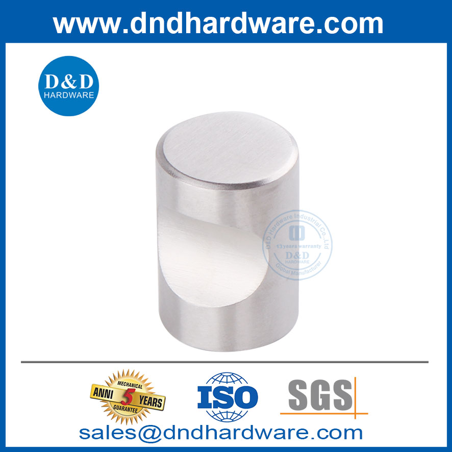 Couleur argentée Sus304 Tiroir Pull Meuble Goutage Handle-DDFH005