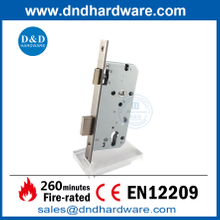 EN12209 Verrouille de la ceinture de porte d'incendie Sus304 Sus304 Mortise Antique Mortise Lock-DDML009 