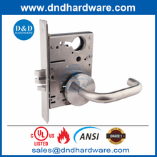 Levier de porte à une seule porte OUTISDE Boulon de porte de porte ANSI UL FIRE CLÉDÉE LOCKBOLT LOCKSET-DDAL31 F31