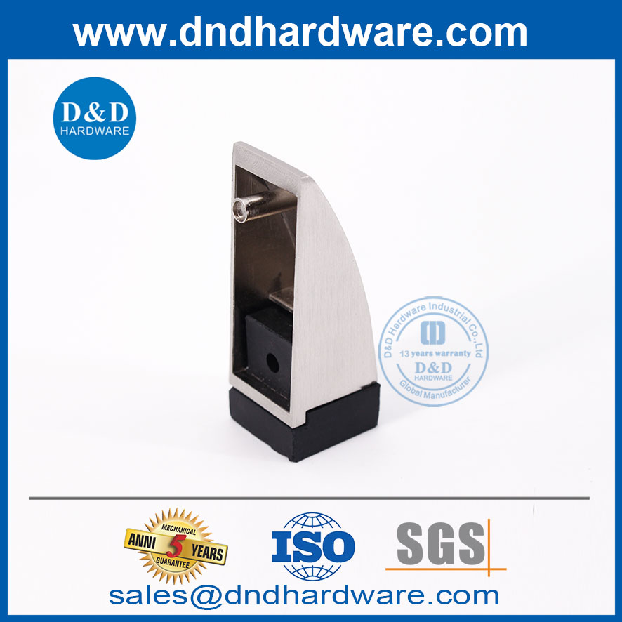 ZINC ALLOY CONGRANTARY Rubber Commercial Door stop-ddds013