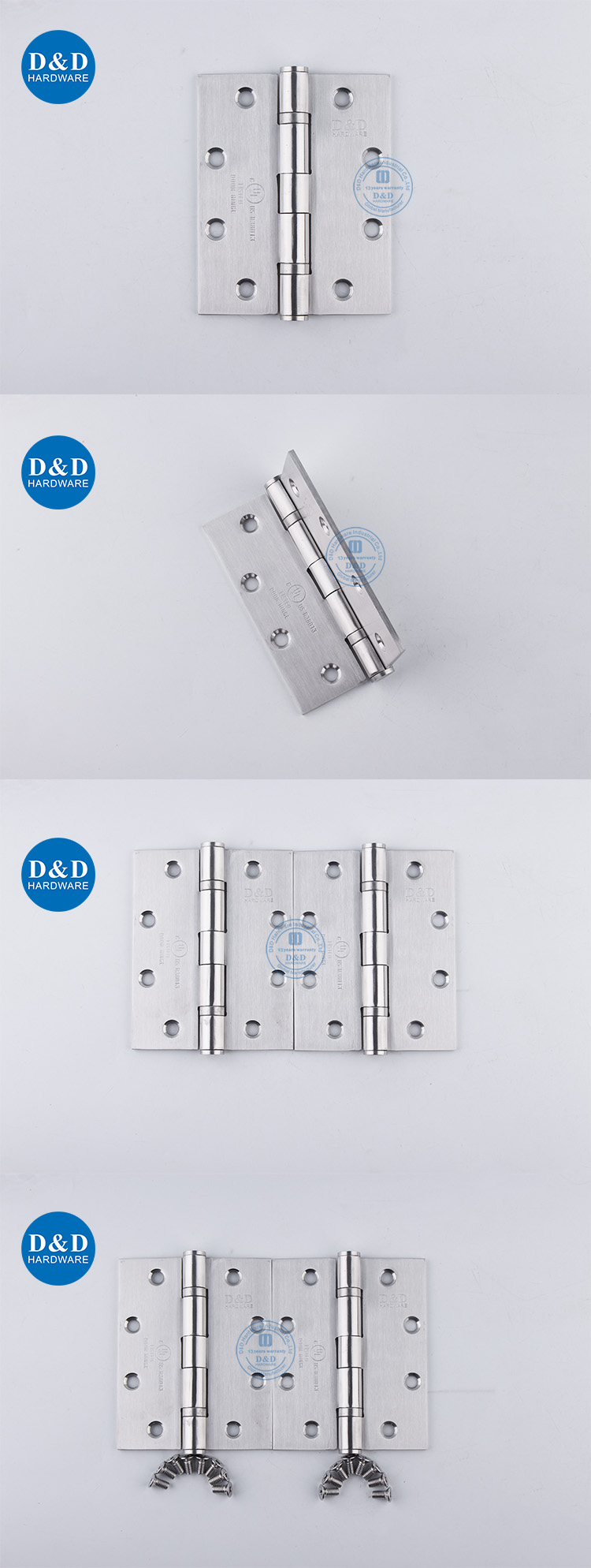 Hinges de porte en bois 