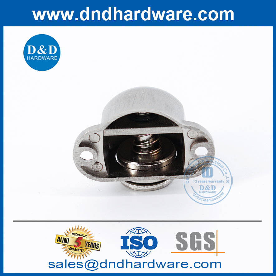 Zinc ALLIAG DÉCORATIVE accessoire argent magnétique Dorteur de porte-DDDS031