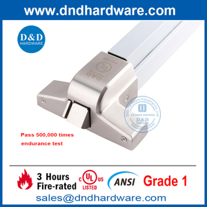 SS304 Fire classé ANSI UL Dispositifs de verrouillage de sortie d'urgence Panic Bar-DDPD005
