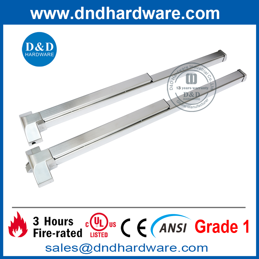 ANSI Grade 1 UL Steel Fire Escape Door Sécurité Push-DDPD023