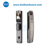 Reconnaissance du visage 3D FingerPint Smart Door Lock avec plusieurs méthodes de déverrouillage-DDEL001