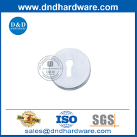 53 mm rond Euro Keyhole Escusheon en tacon en acier inoxydable-Ddes007