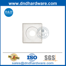 Poignée de porte en acier inoxydable intérieur personnalisé Lever Square Rosette Escusheon-DDES012