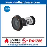 UL Fire Rated Home Hotel 180 degrés Orb Front Front Porte Puphole Eye Viewer-DDDV010
