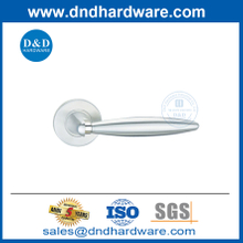 Poignées de porte intérieure modernes en acier inoxydable pour porte en métal-DDSH033