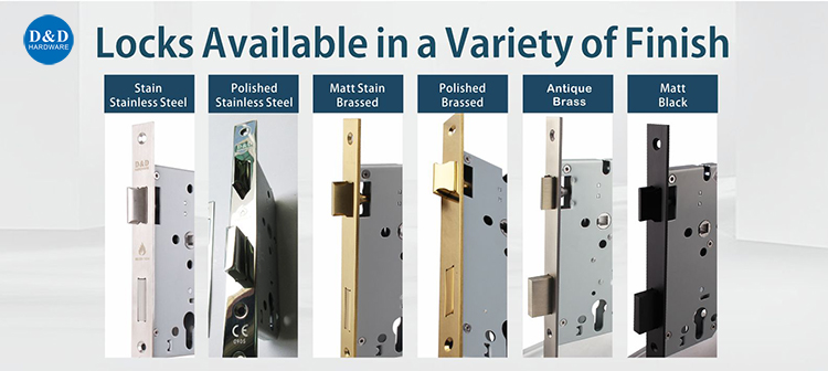 Type de verrouillage de porte-D & D Hardware