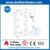 Charnière de porte résistante de mortaise du feu de l'acier inoxydable 304 d'UL-DDSS006-FR