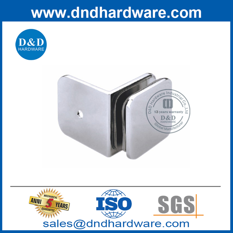 Accessoires de porte de douche en verre sans cadre spécial clip-ddgc002