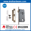 EN12209 Verrouille de la ceinture de porte d'incendie Sus304 Sus304 Mortise Antique Mortise Lock-DDML009 