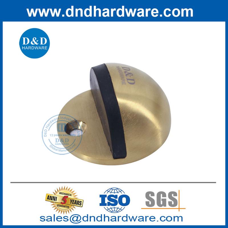 Moderne en laiton en laiton en acier inoxydable Porte en métal stop-ddds001