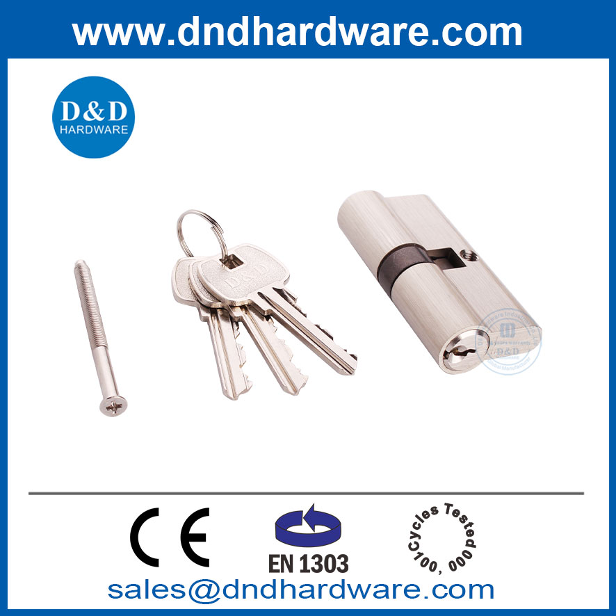  Nouveau conception Garantie Halle Door Lock Cylinder Sécurité en laiton EN1303 Cylinder-DDLC003