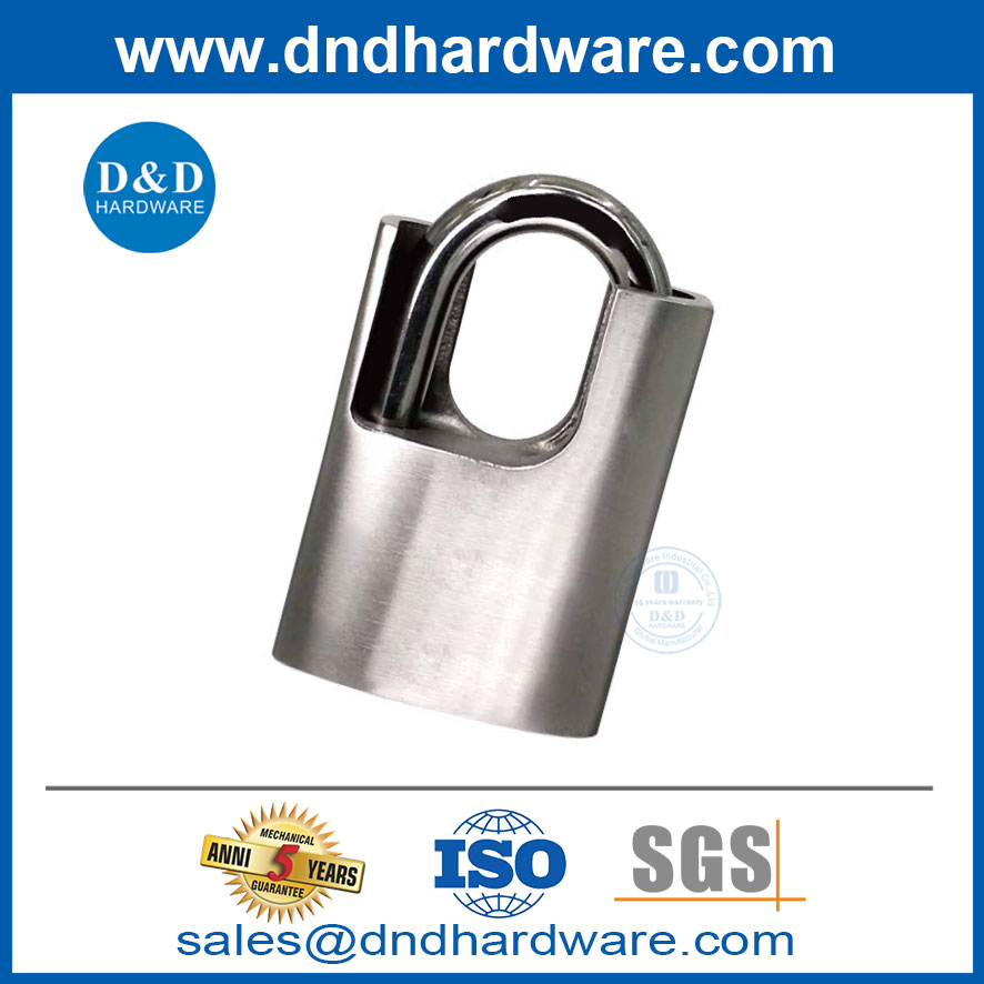 Types de cadenas de quincaillerie Préparers Horlocs en acier inoxydable American verrouillage de verrouillage-ddpl006