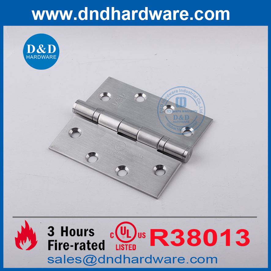 UL Listé Fire 316 Porte de la maison en acier inoxydable pour les appartements Building-DDSS002-FR-4.5x4x3.0