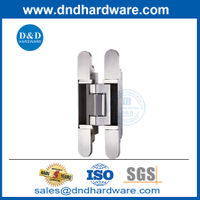 Types de charnières dissimulées 3D en acier inoxydable réglable Hinge-DDCH018 en acier inoxydable réglable