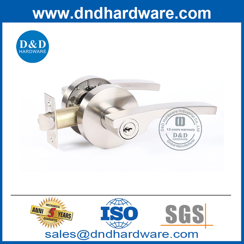 Bonne vente en alliage de zinc meilleur verrouillage de levier tubulaire pour la porte extérieure-DDLK081