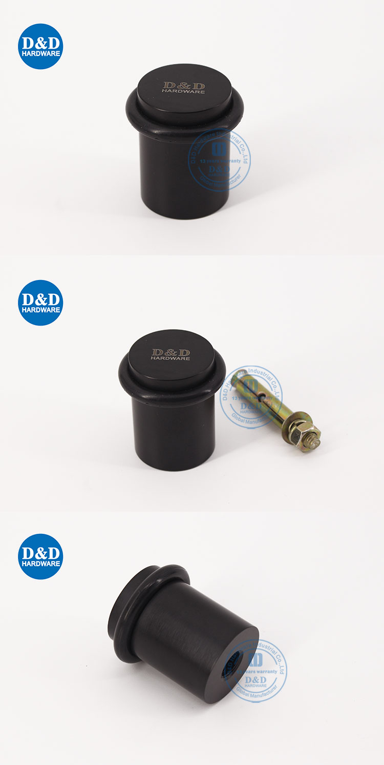 porte en caoutchouc noire stop-ddds011