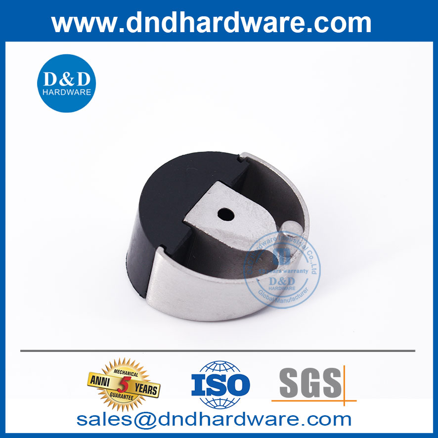 Porte extérieure en acier inoxydable en satin à la mode stop-ddds006
