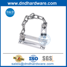 Matière en laiton Polon Chrome Wood Door Chain Lock pour le marché européen-DDDG005