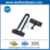 Alliage de zinc Matt appartement noir Porte de verrouillage accessoires-DDDG008