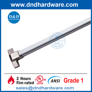 UL ANSI SS304 Dispositif de sortie monté surface Fonctionne Panic Door Bar-DDPD006