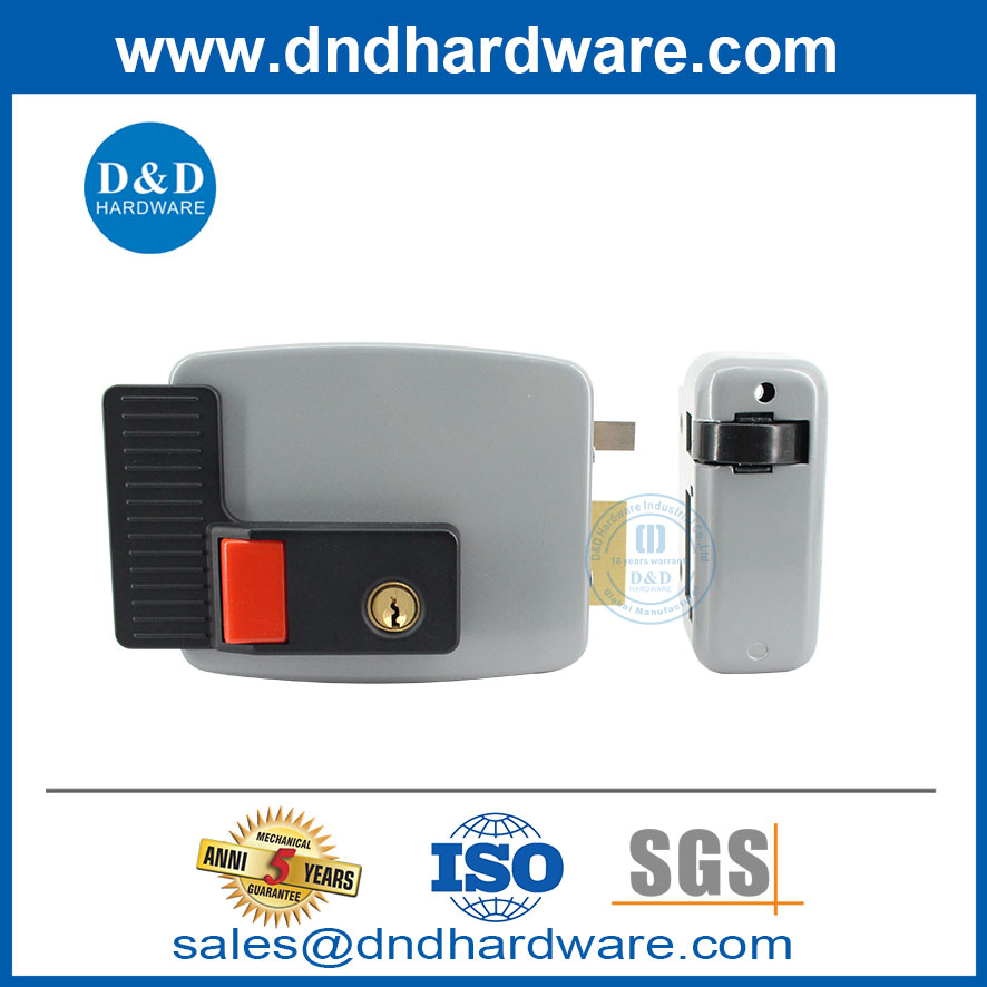 Contrôle d'accès à la porte intelligente Sécurité anti-vol Apartment Cylindre Rim Locks-Ddrl034