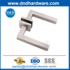 Poignées de porte uniques en acier inoxydable argent intérieur intérieur moderne de porte moderne poignées-ddth019