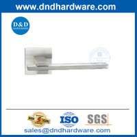 Poignées de porte externe Levier d'intimité en acier inoxydable poignée de porte-DDSH060