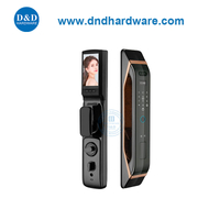 Reconnaissance faciale Video Intercom System Security Keyless Entry Door Smart Lock-Ddel012