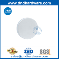 Accessoires de matériel populaire cylindre d'écusson rond rose rose en acier inoxydable-ddes013