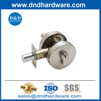 Sentes de verrouillage de porte à pêne dangers en zinc serrures de porte en alliage avec Deadbolt-ddlk022