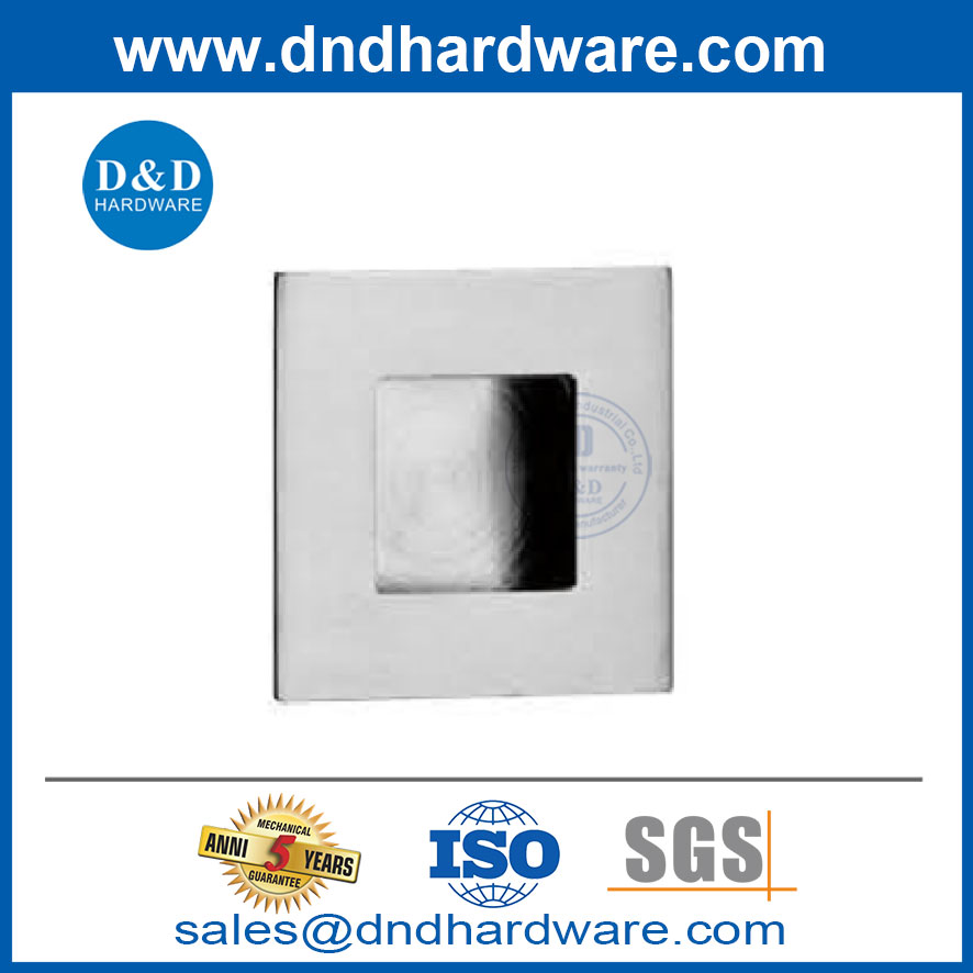 Poignée moderne poignée de porte uniques poignées de meubles carrés coulissants mancheur-ddfh072