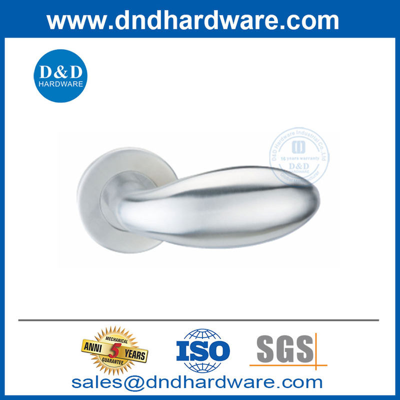 Round Rosette Type Type Porte poignée bouton pour aéroport-DDSH030