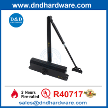 Sécurité Automatique UL Listé de porte ignifuge noire Close Farmagers-DDDC058