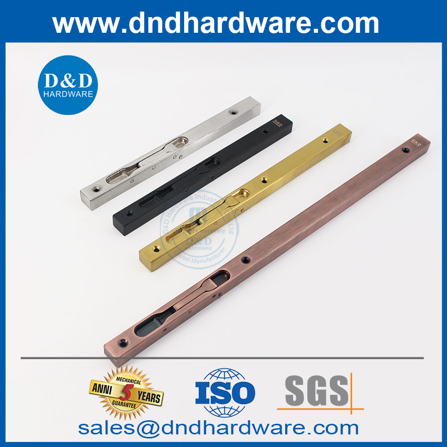 Boîte noire en acier inoxydable Type de porte d'entrée Sécurité Bolt-DDDB008 en acier inoxydable