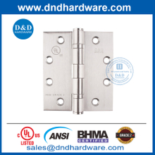 Hinges de porte intérieure BHMA en acier inoxydable UL Listé Fire nominal porte Hinge-DDSS001-ANSI-2