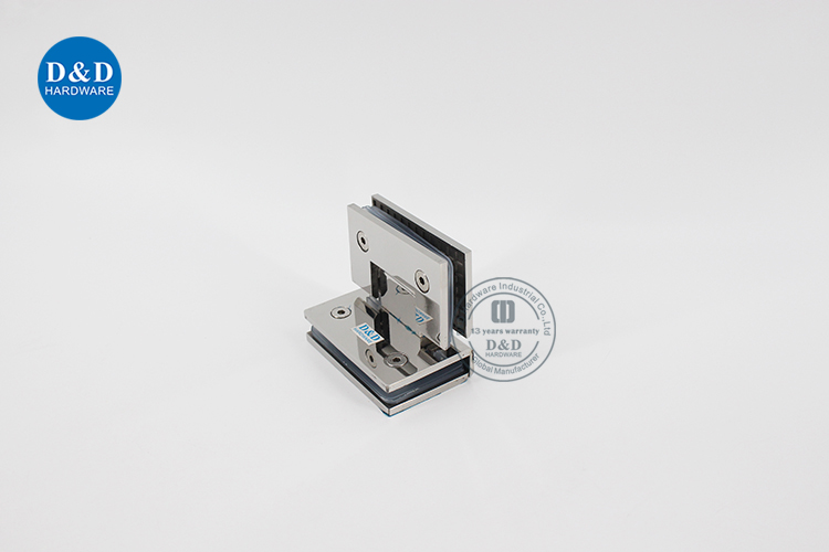 Verre à la porte en verre Hinges