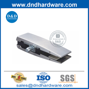 Porte de verre sans cadre en aluminium avec raccords sur patch-ddpt008