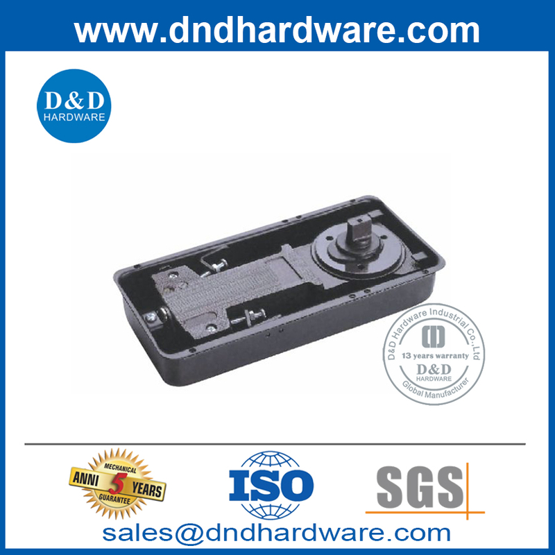 Accessoires de porte en verre de haute qualité Printemps de plancher pour la porte du bureau-DDFS312