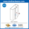 Armoires en matériau en acier bouchons de trou de mobilier pour porte en métal creuse-dda004