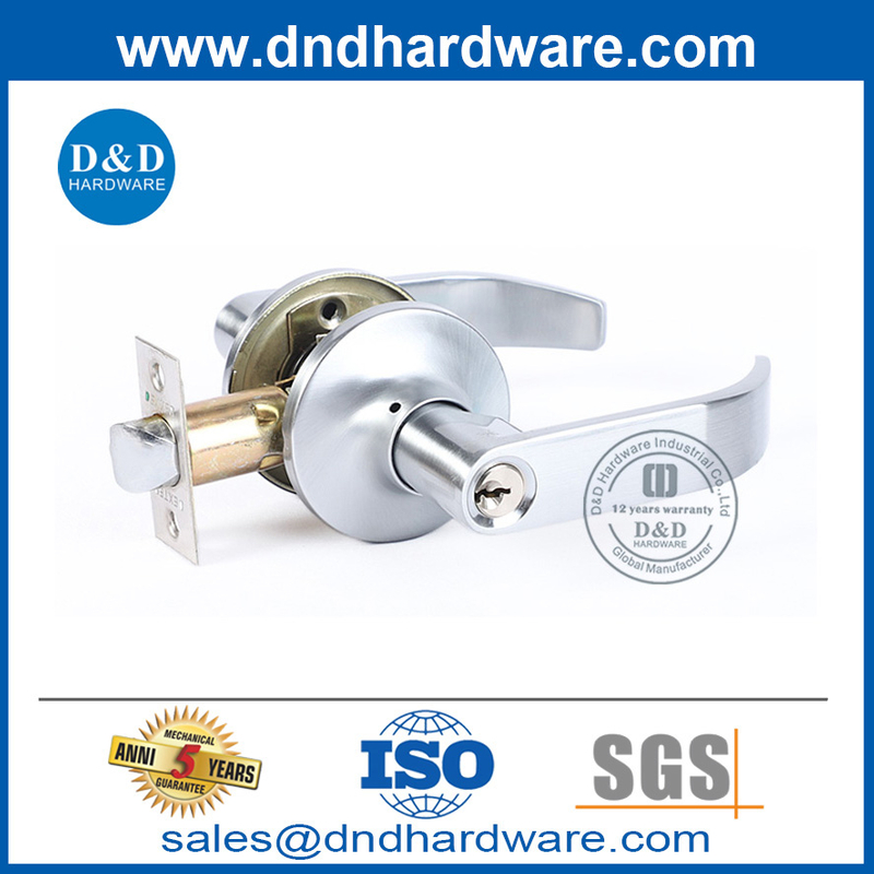 Satin Chrome Porte d'entrée matériel
