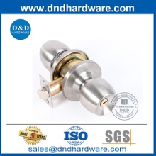 Settle de verrouillage de porte en nickel en satin en alliage de zinc pour la porte extérieure-ddlk065