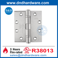 UL Listé Fire 316 Porte de la maison en acier inoxydable pour les appartements Building-DDSS002-FR-4.5x4x3.0