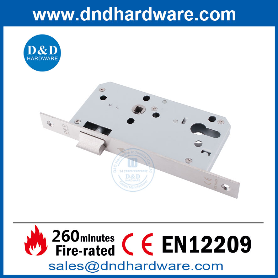 Passage verrous de la porte Hardware CE verrouillage de verrou de verrou de verrou de verrouillage pour la porte incendie DDML011 