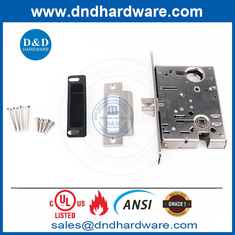 Communication Lock Fire Classé Lock de sécurité de la porte d'entrée avec UL ANSI-DDAL31 F31